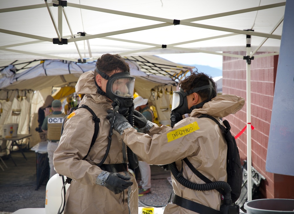 92nd CERFP excels in evaluation, showcases Nevada Guard's emergency response prowess