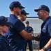 Vice Commandant of the Coast Guard awards US Coast Guard Cutter Forward with Meritorious Unit Commendation Ribbon