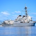 Unmanned Surface Vessel Ranger Transits with USS Shoup