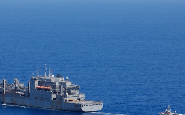 Unmanned Surface Vessels Conduct Underway Replenishment