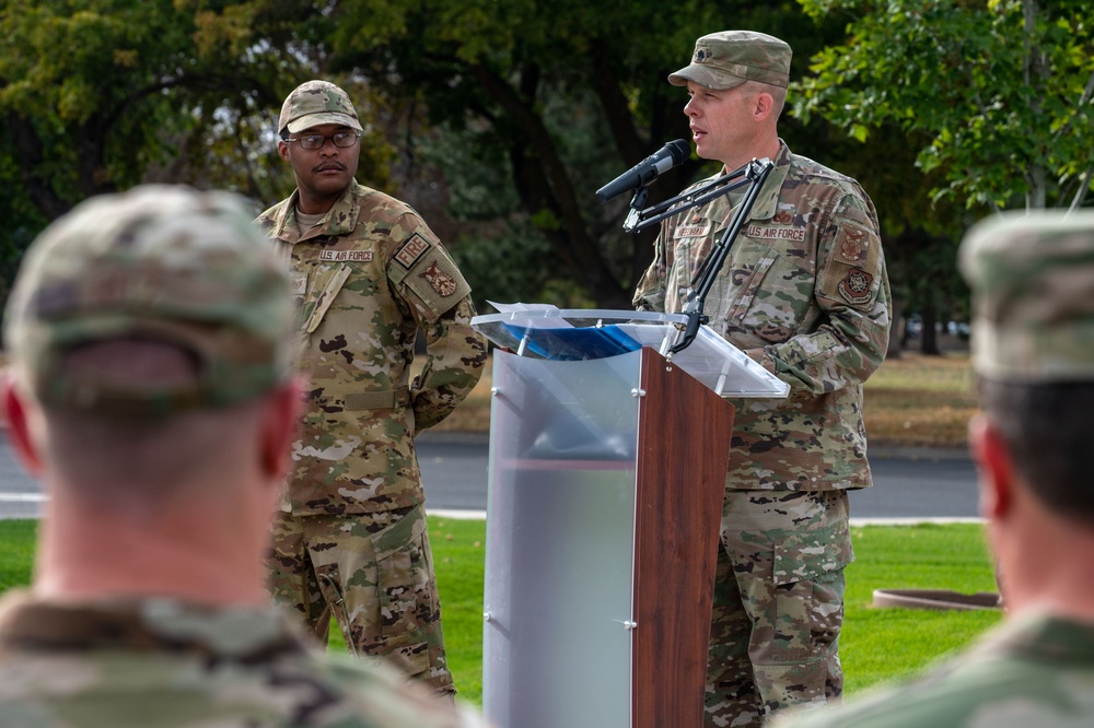 Team Fairchild holds 9/11 Retreat Ceremony