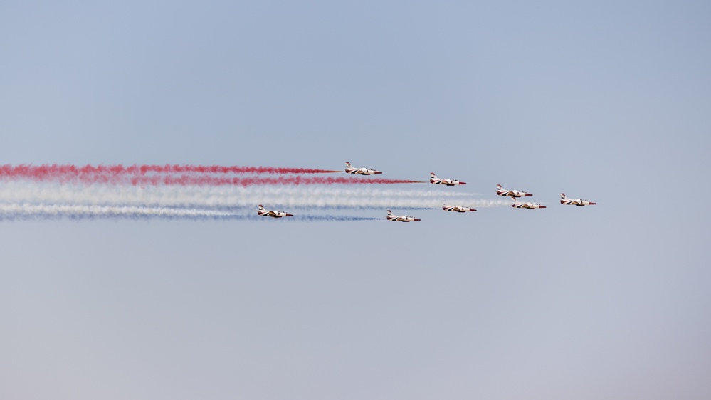 Marines with 3rd Assault Amphibian Bn. participate in combined arms live fire exercise during Bright Star 23.