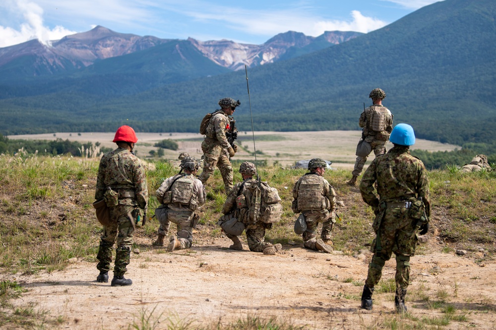 U.S. Army and JGSDF Conduct Bilateral Field Training at Orient Shield 23