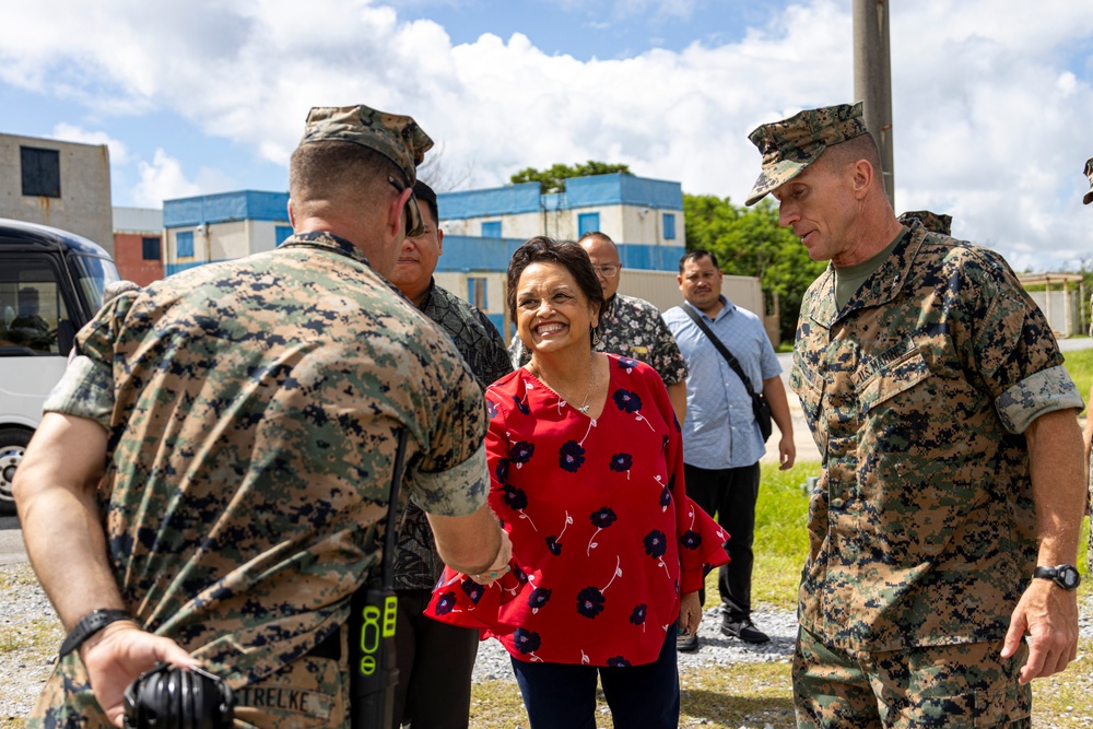 The Honorable Gov. Lourdes Leon Guerrero visits Okinawa