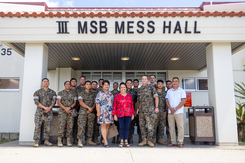 The Honorable Gov. Lourdes Leon Guerrero visits Okinawa