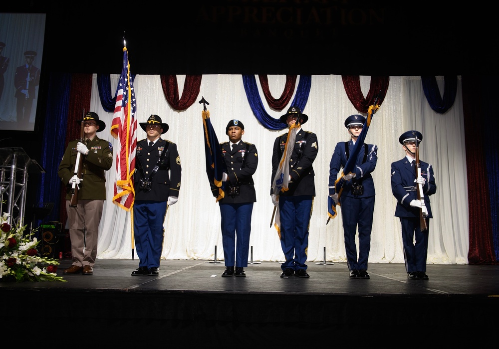 Greater Fairbanks Golden Heart Chamber of Commerce Honors Military Members at 53rd Annual Military Appreciation Banquet