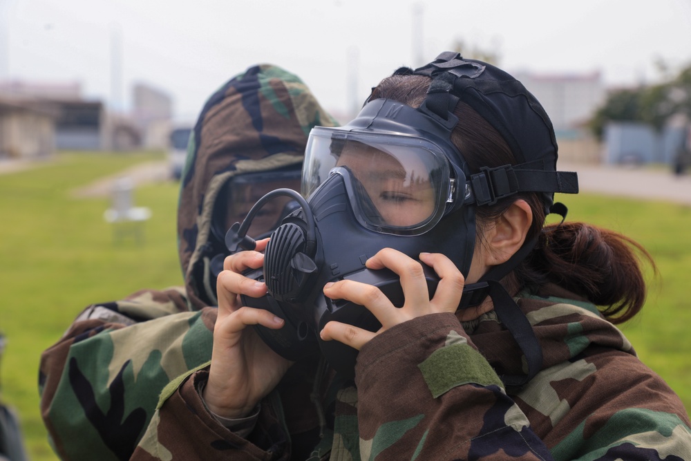 Korean Service Corps CBRN Training