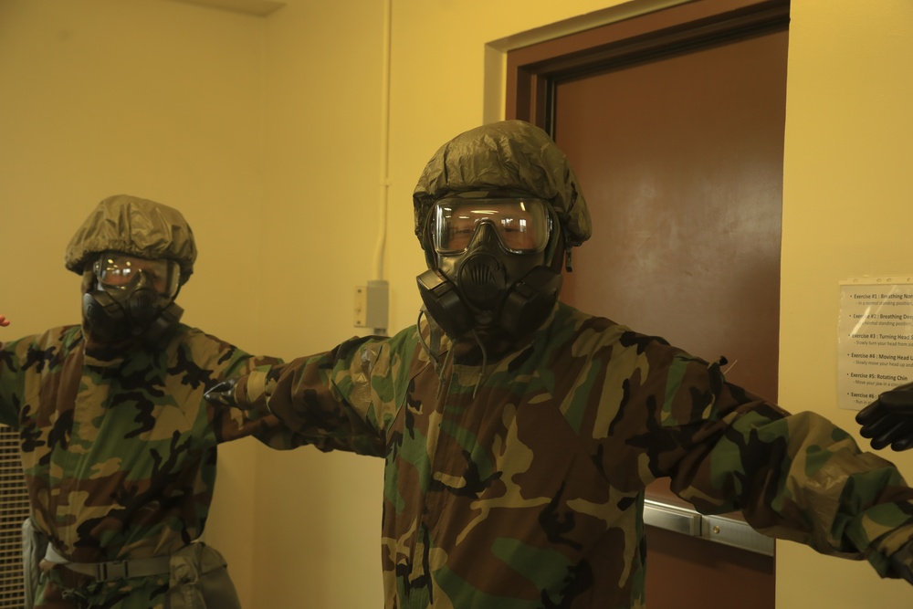 Korean Service Corps CBRN Training