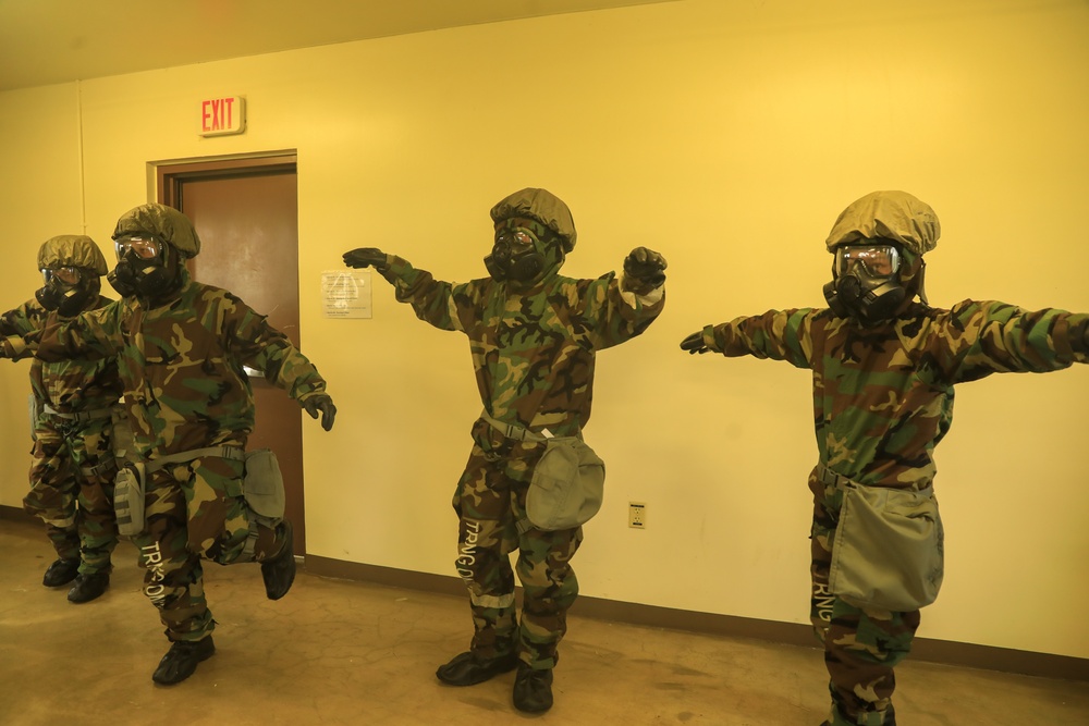 Korean Service Corps CBRN Training