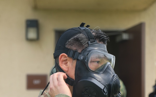 Korean Service Corps CBRN Training