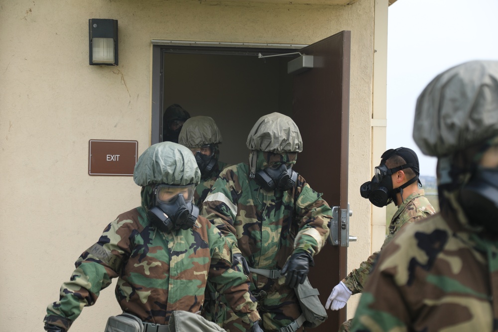 Korean Service Corps CBRN Training