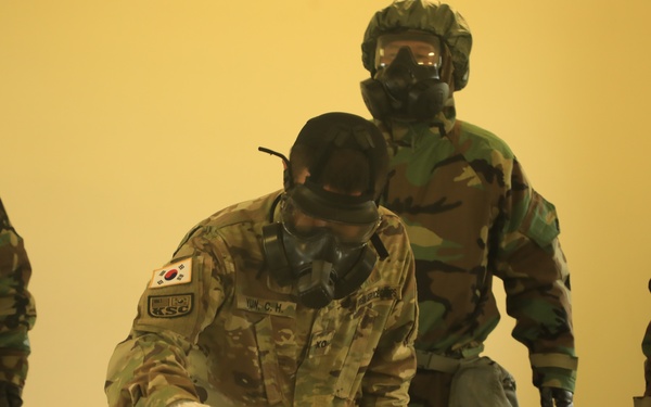 Korean Service Corps CBRN Training