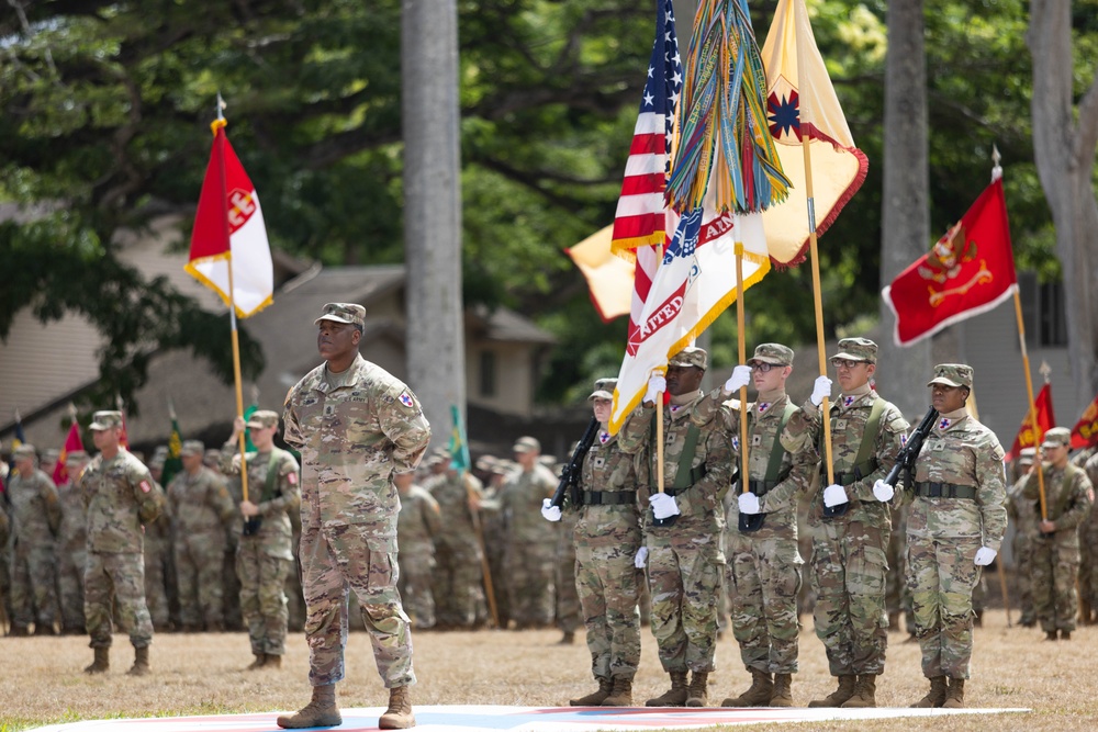 8th Theater Sustainment Command Change of Responsibility