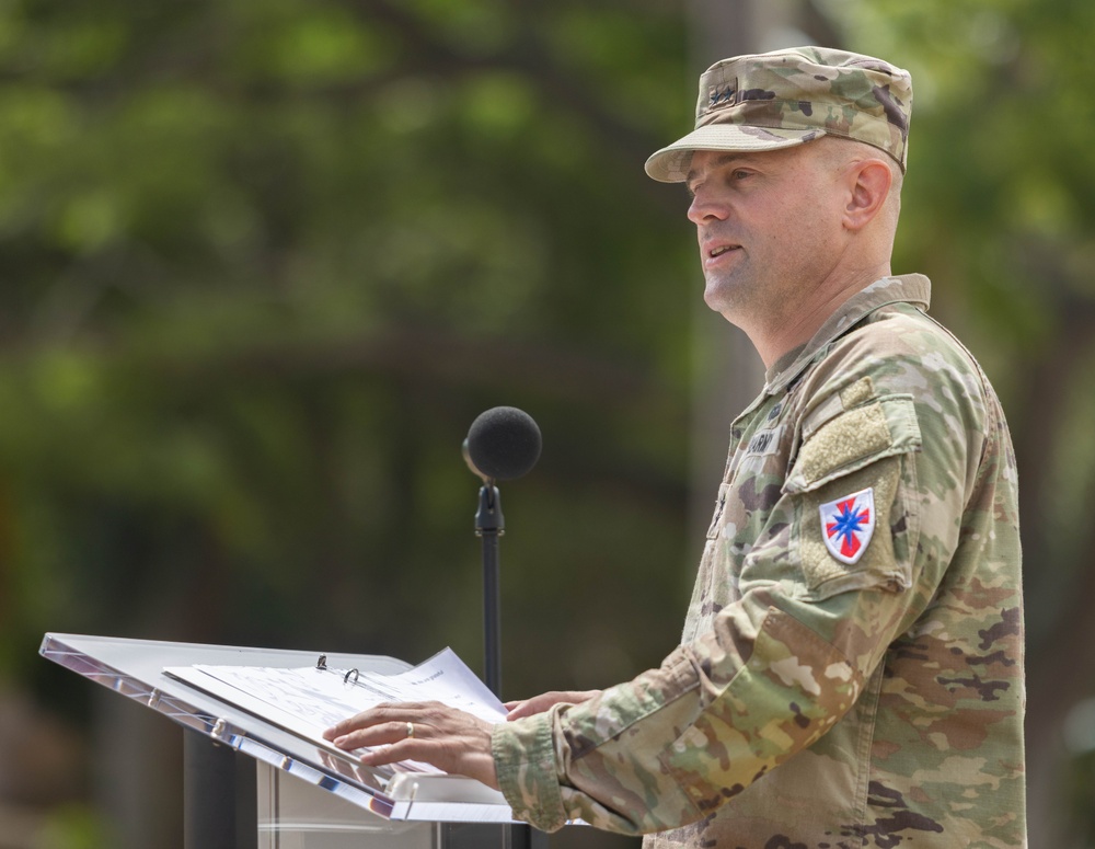 8th Theater Sustainment Command Change of Responsibility