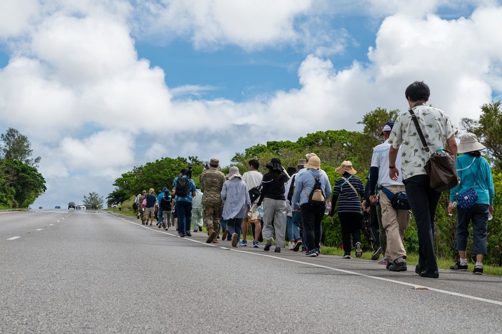 Kadena, Chatan conduct disaster evacuation drill