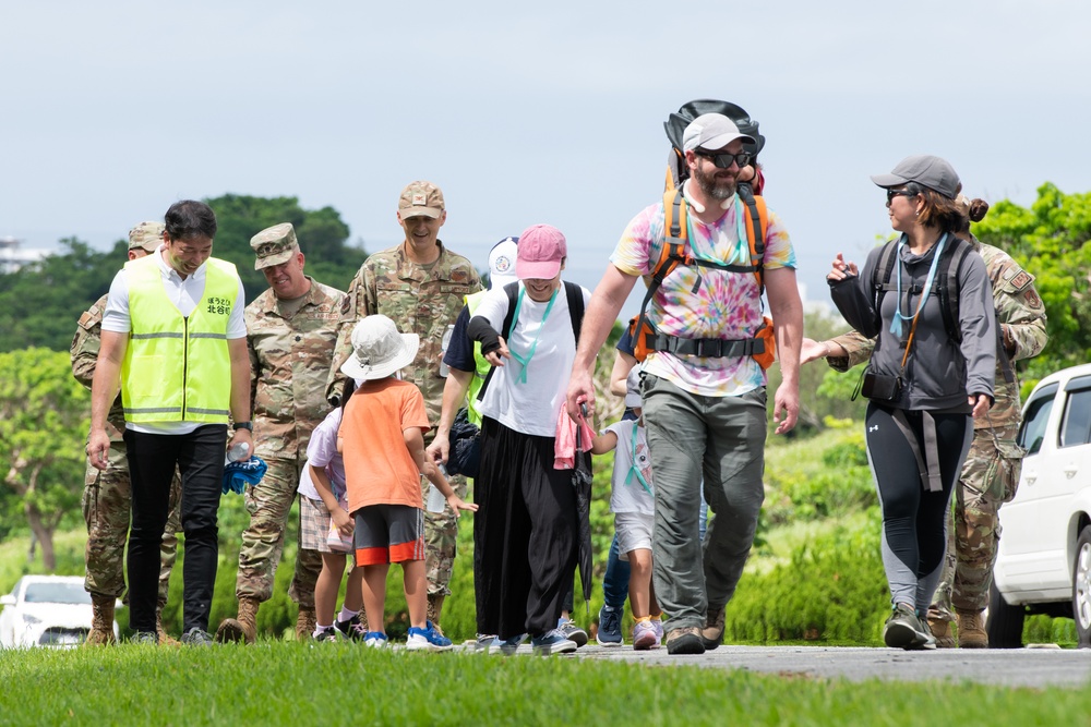 Kadena, Chatan conduct disaster evacuation drill