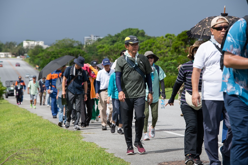 Kadena, Chatan conduct disaster evacuation drill