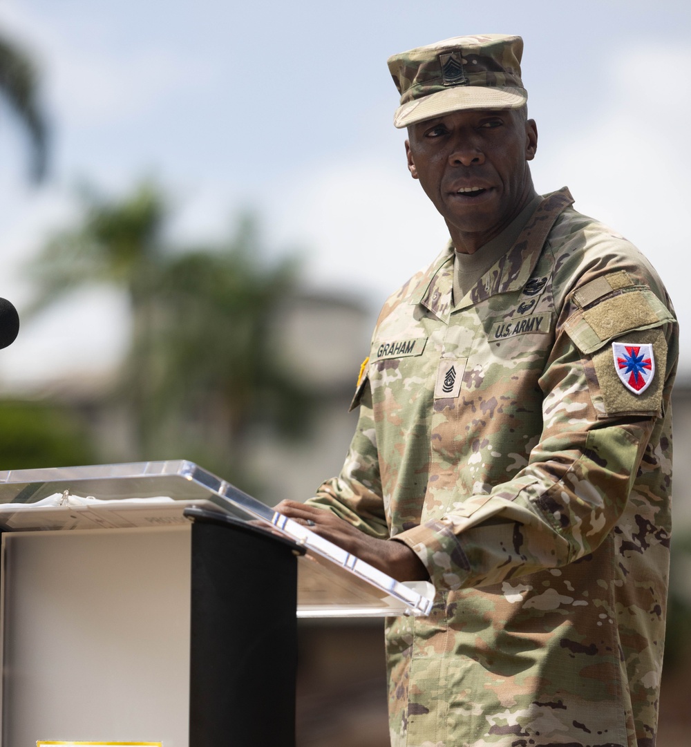 8th Theater Sustainment Command Change of Responsibility