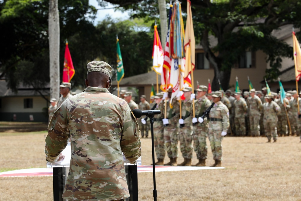 8th Theater Sustainment Command Change of Responsibility