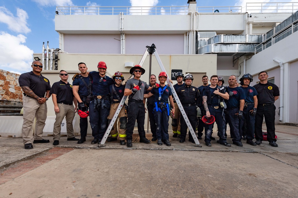 Confined Space Rescue at NSA Souda Bay