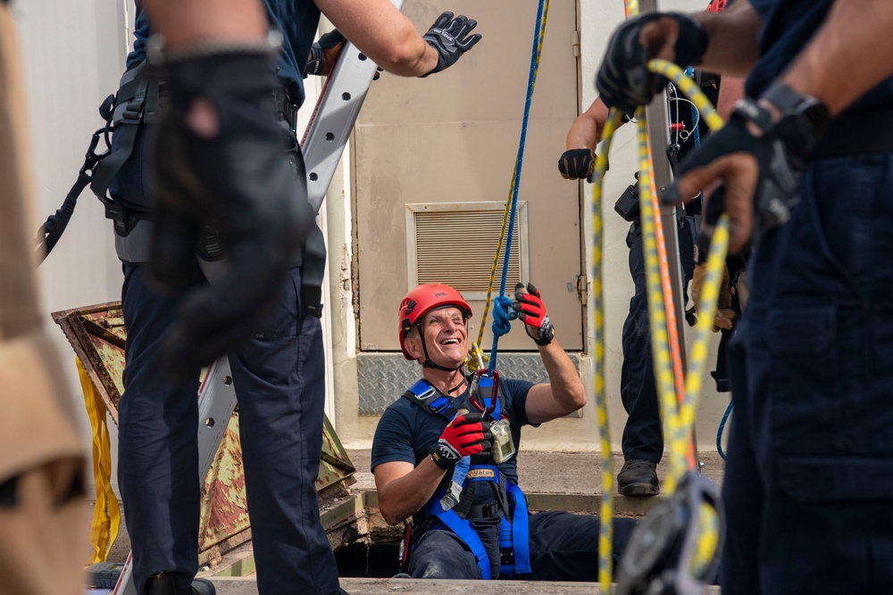 Confined Space Rescue at NSA Souda Bay