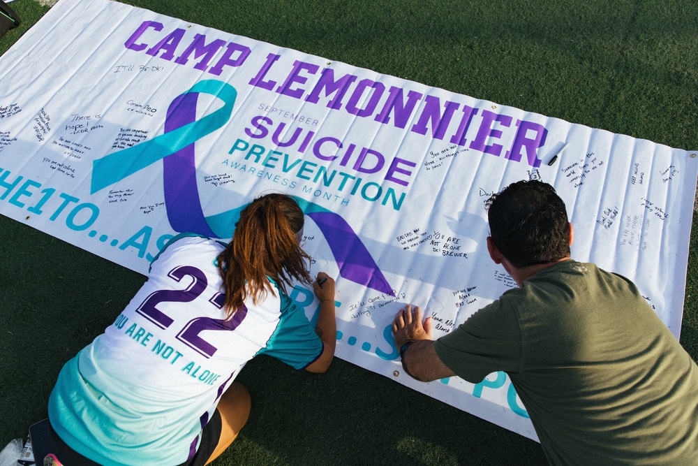 Camp Lemonnier Raises Awareness for Veterans Lost to Suicide