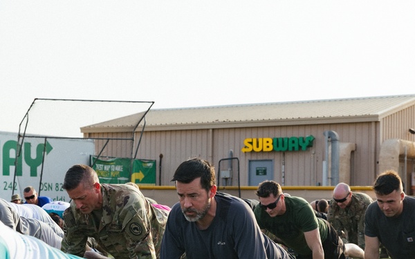 Camp Lemonnier Raises Awareness for Veterans Lost to Suicide