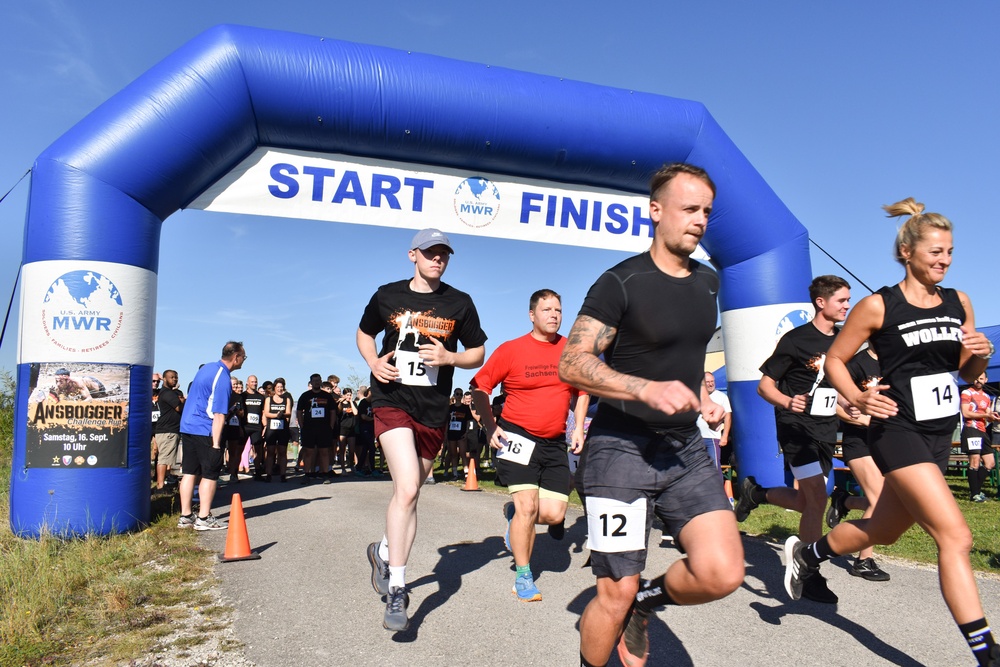 Ansbach Community Makes a Splash at the Inaugural Ansbogger Challenge Run