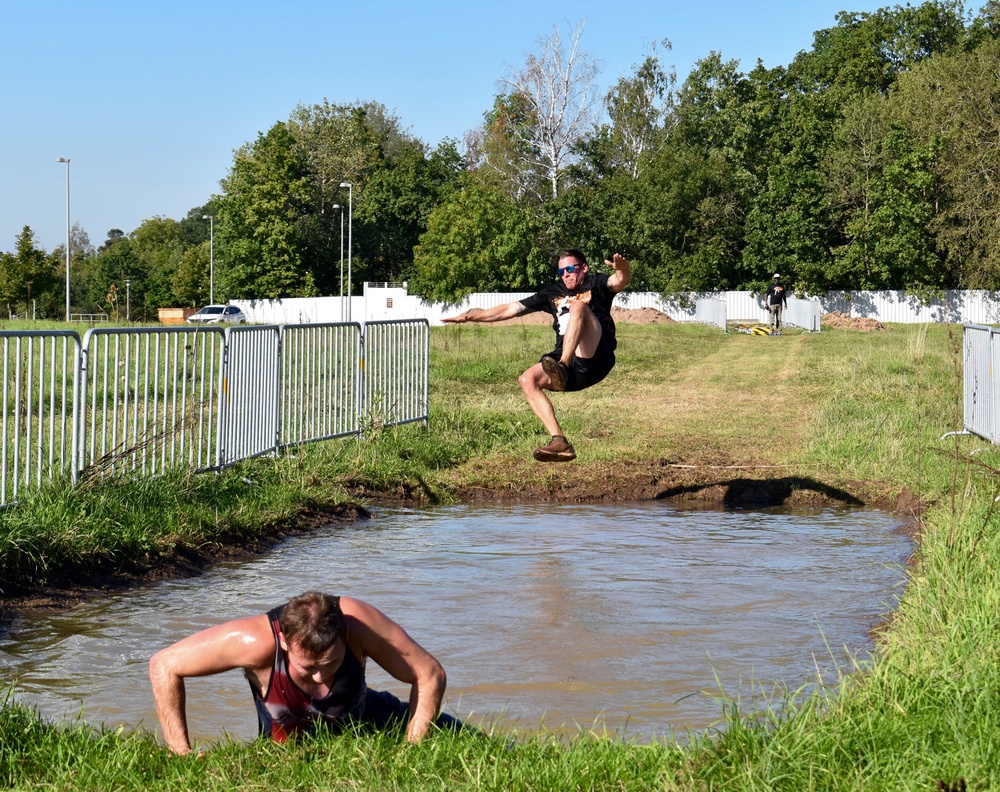 Ansbach Community Makes a Splash at the Inaugural Ansbogger Challenge Run