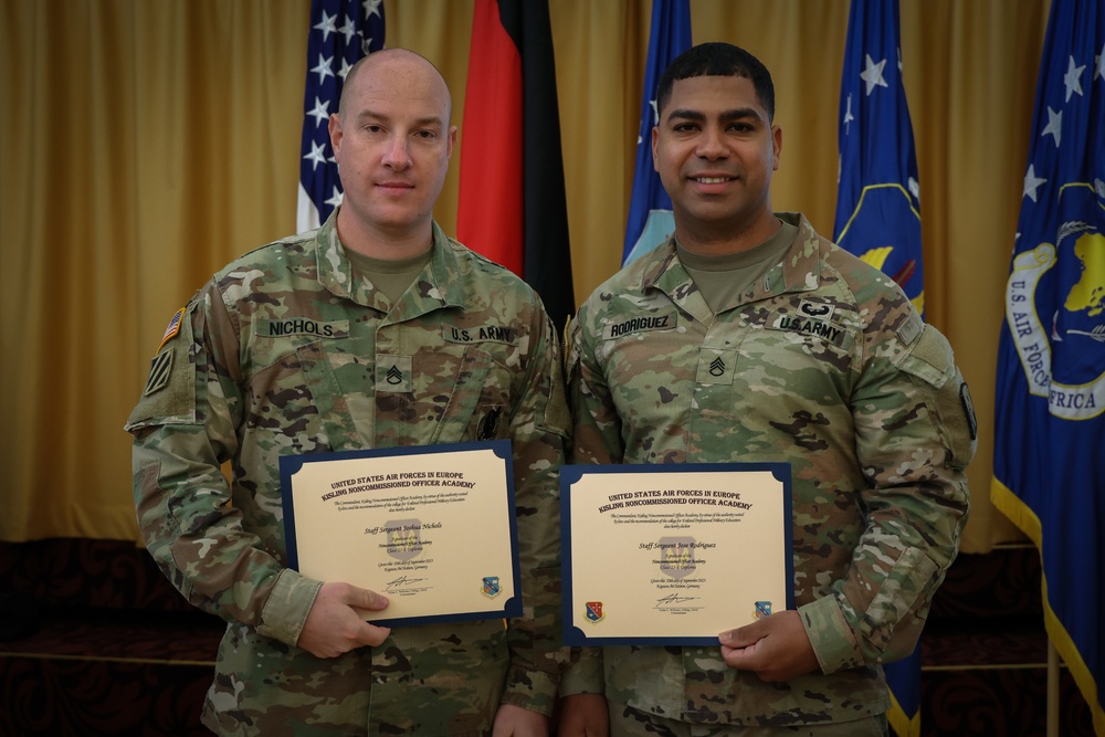 Kisling Non-Commissioned Officer Academy Graduation