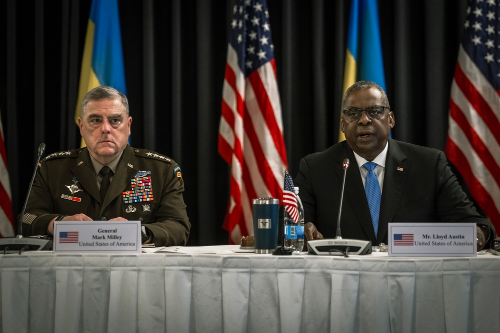 SECDEF Hosts 15th Ukraine Defense Contact Group