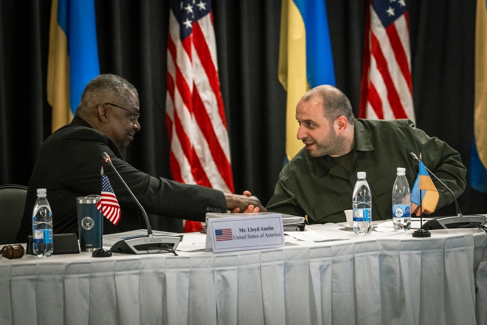 SECDEF Hosts 15th Ukraine Defense Contact Group