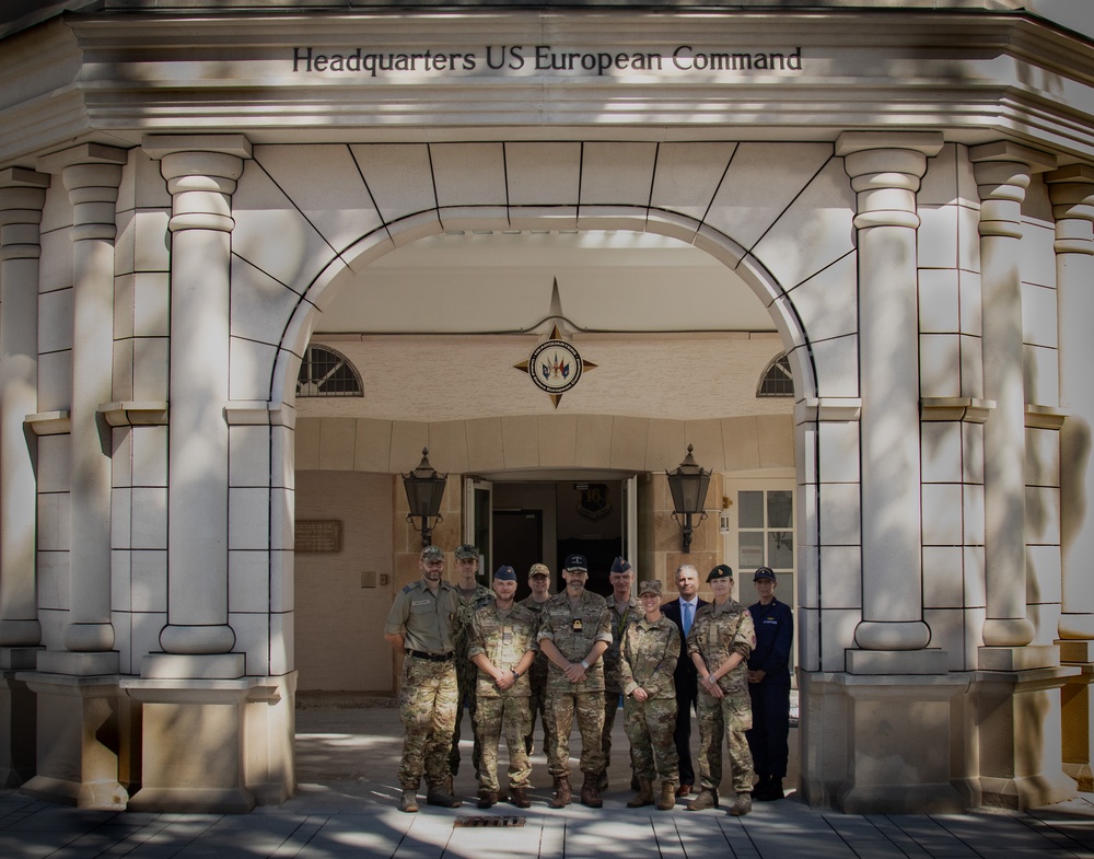 US EUCOM hosts Danish Military officials