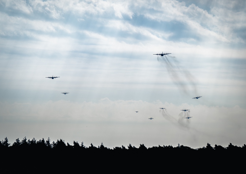 173rd Airborne Brigade Paratroopers Commemorate Operation Market Garden 79th Anniversary Alongside Allied Paratroopers