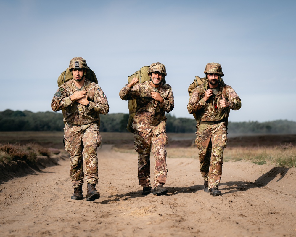 173rd Airborne Brigade Paratroopers Commemorate Operation Market Garden 79th Anniversary Alongside Allied Paratroopers