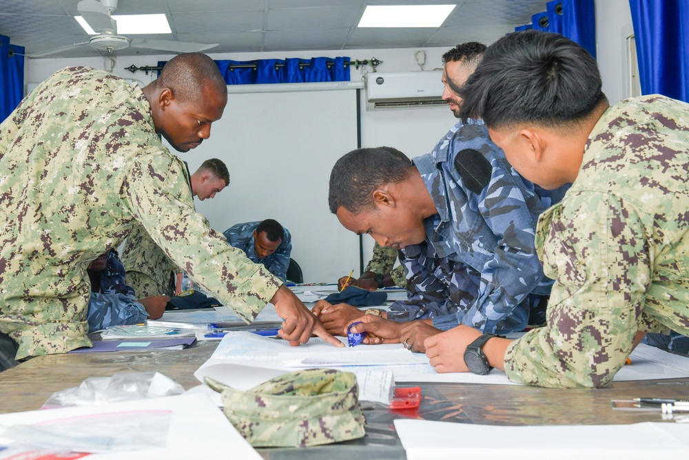 MSRON 11 Leads Djiboutian Navy in Groundbreaking Navigation Training