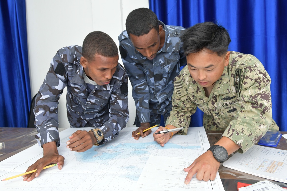 MSRON 11 Leads Djiboutian Navy in Groundbreaking Navigation Training