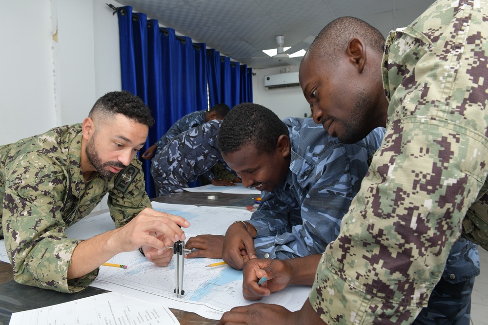 MSRON 11 Leads Djiboutian Navy in Groundbreaking Navigation Training