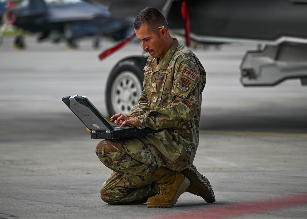 388th FW William Tell 2023 F-35 weapons load competition