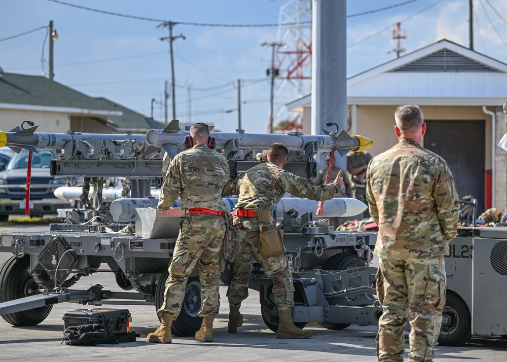 388th FW William Tell 2023 F-35 weapons load competition