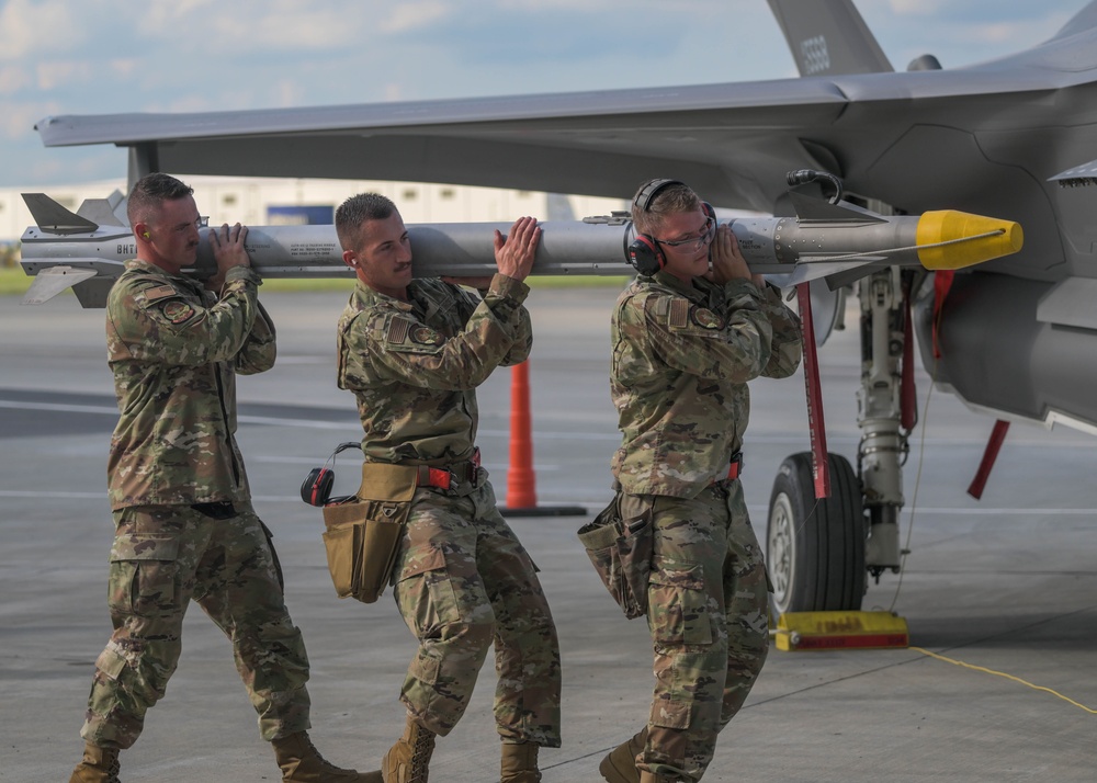 388th FW William Tell 2023 F-35 weapons load competition