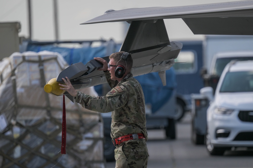388th FW William Tell 2023 F-35 weapons load competition
