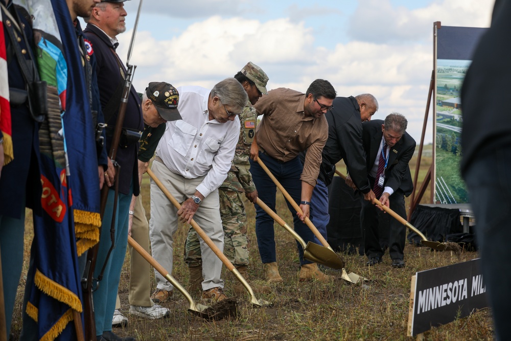 The Minnesota Military and Veterans Museum Holds Groundbreaking Ceremony for New Facility