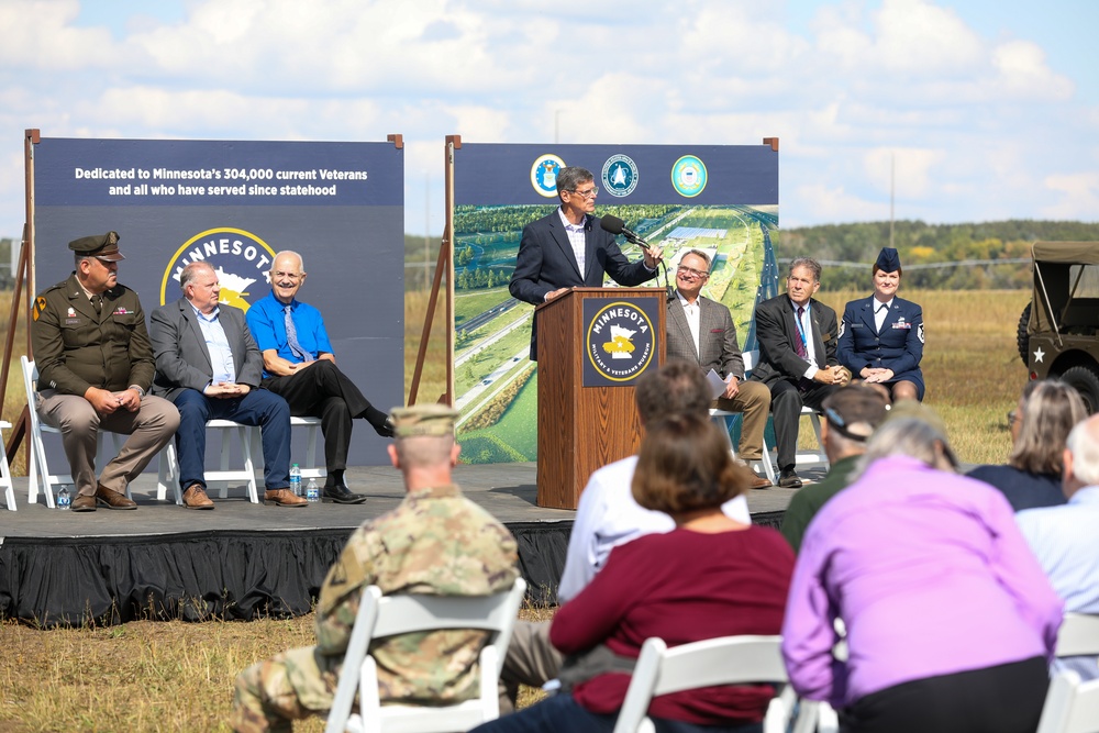 The Minnesota Military and Veterans Museum Holds Groundbreaking Ceremony for New Facility