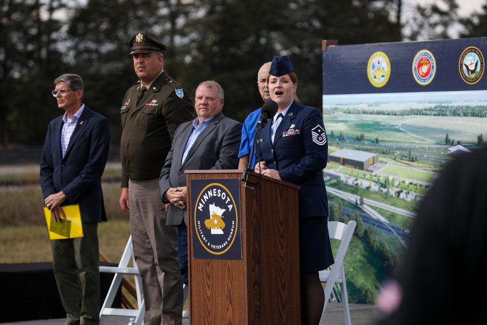 The Minnesota Military and Veterans Museum Holds Groundbreaking Ceremony for New Facility