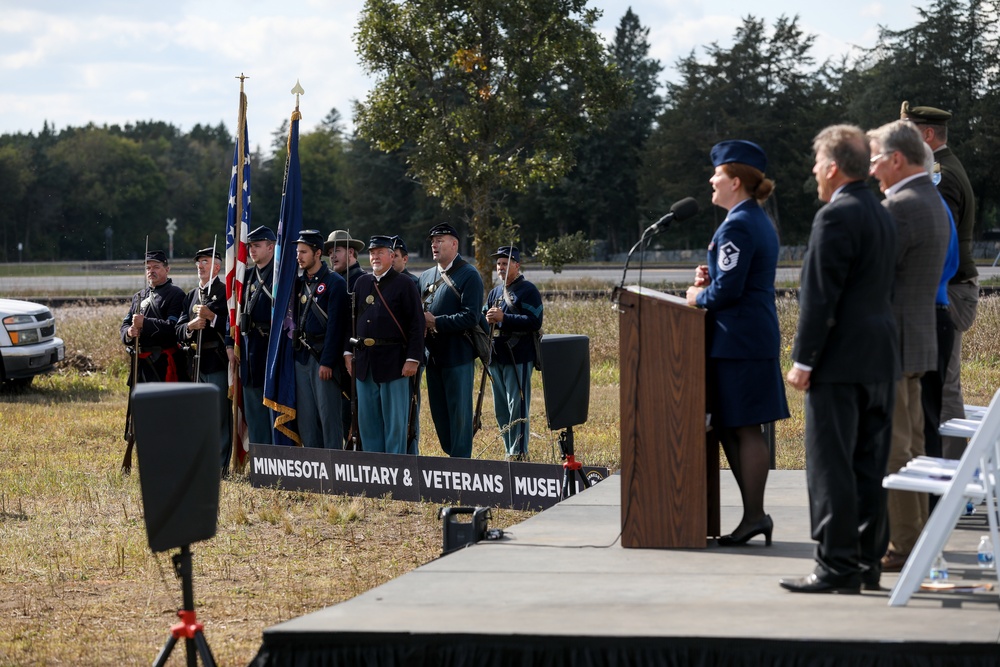 The Minnesota Military and Veterans Museum Holds Groundbreaking Ceremony for New Facility