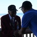 One of the original Tuskegee Airmen pilots attends F-22 Raptor practice demo at Tybee Island Beach during William Tell 2023