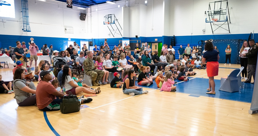 Eustis donates 3000 books to military dependents
