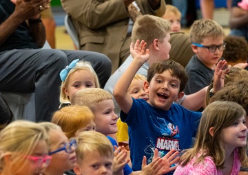 Eustis donates 3000 books to military dependents