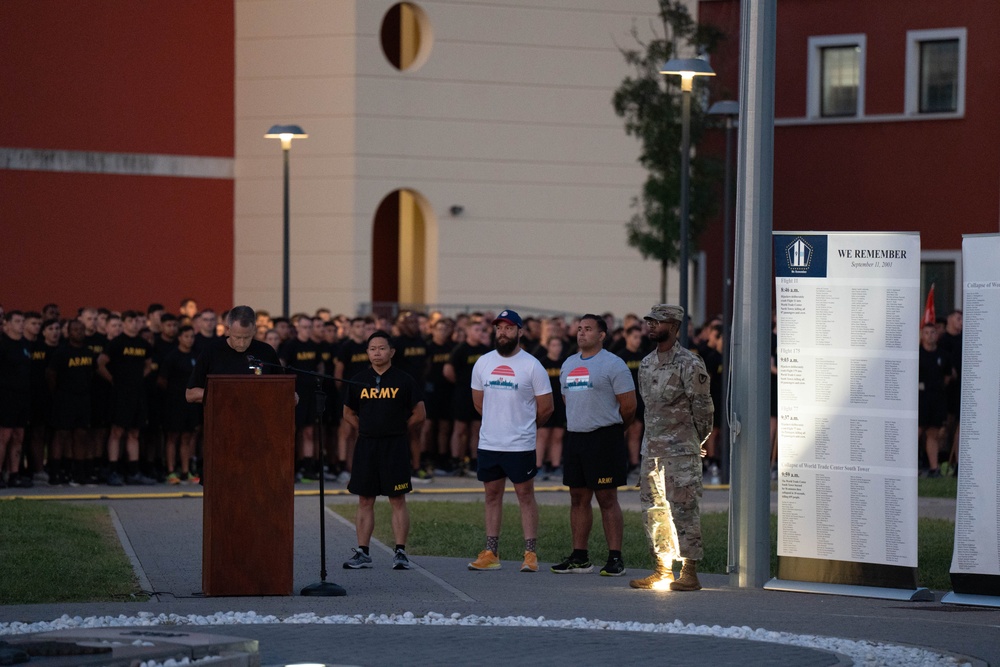 SETAF-AF hosts 9/11 solidarity run